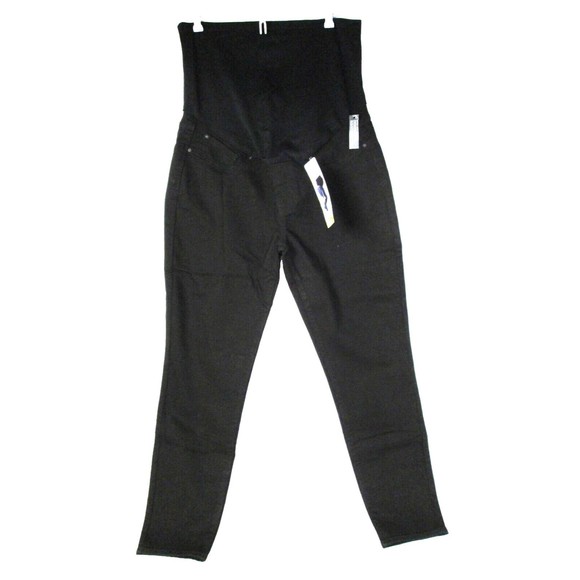 Signature by Levi Strauss & Co. Denim - Levi's Signature Maternity Black XL Jean Panel Cotton Blend NWT B20-238